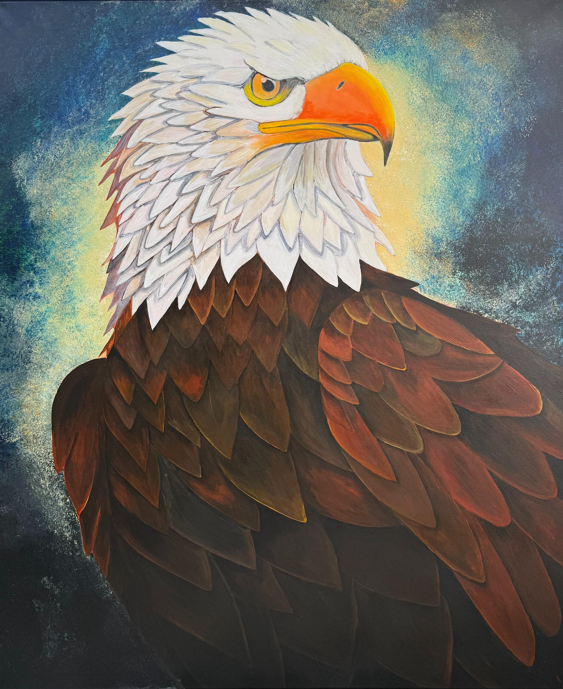 Vantage (Sold) 100x120cm