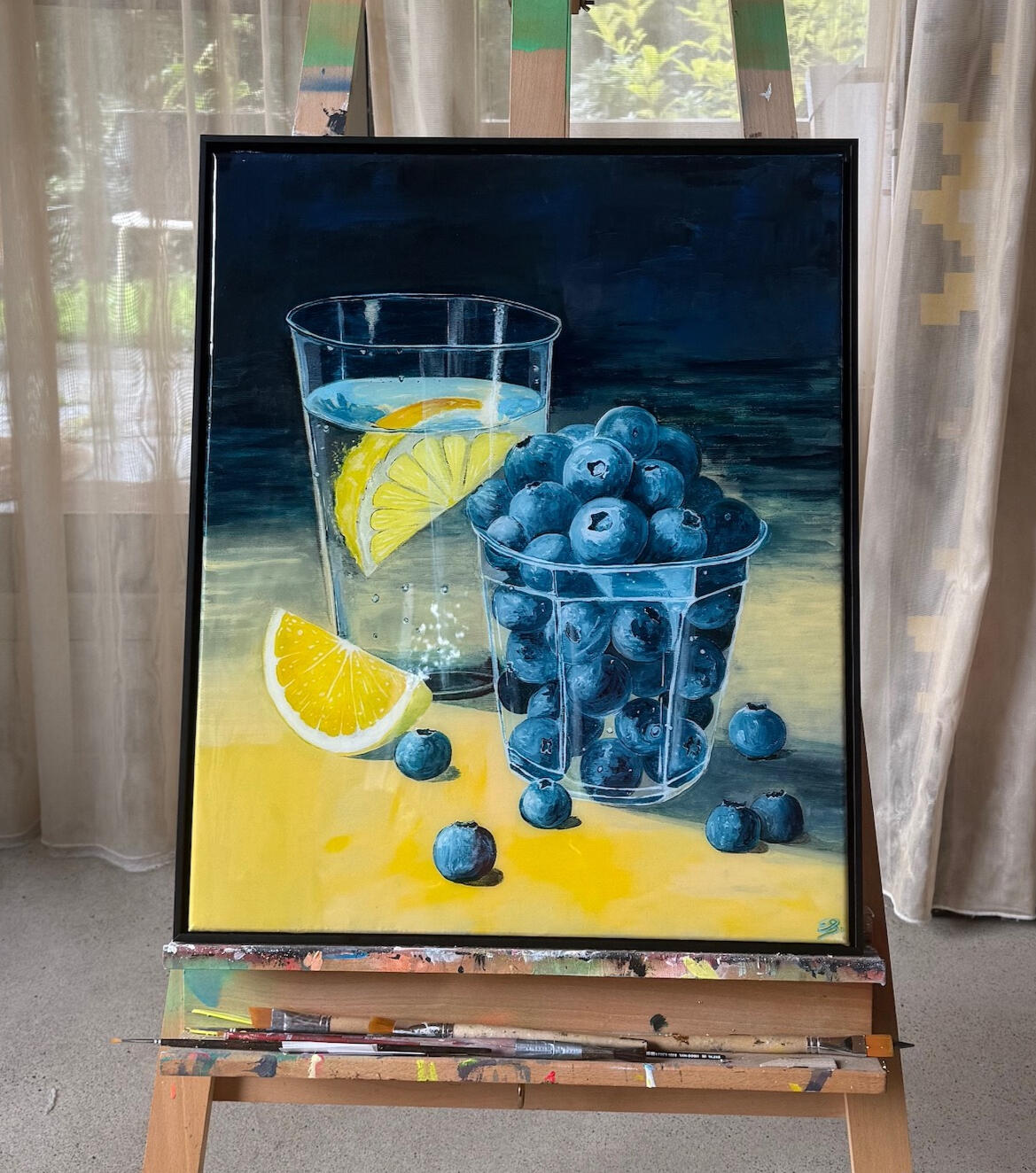The liquid summer 70x60cm